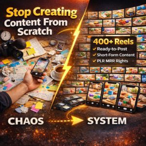 4000+ DIY Art & Craft Reels PLR MRR