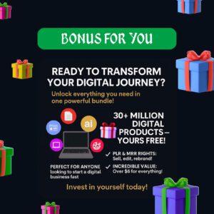 12M+ Mega eBook Bundle – PLR & MRR