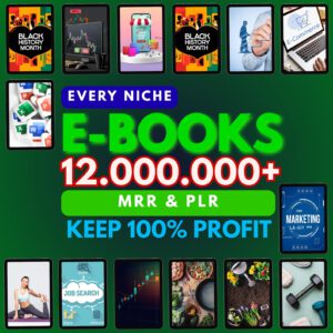 12M+ Mega eBook Bundle – PLR & MRR