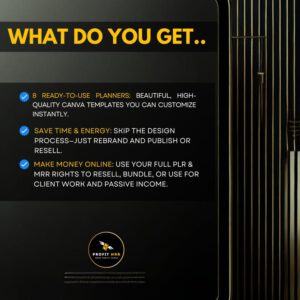 8 Financial Planners PLR & MRR