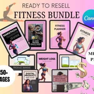 Fitness & Nutrition PLR Bundle – Diet Plans, Workouts, Protein Snacks + MRR Resale Rights Ready for Resale