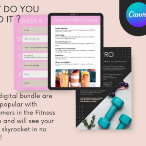 Fitness & Nutrition PLR Bundle – Diet Plans, Workouts, Protein Snacks + MRR Resale Rights Ready for Resale