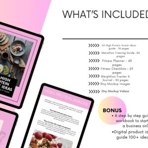 Fitness & Nutrition PLR Bundle – Diet Plans, Workouts, Protein Snacks + MRR Resale Rights Ready for Resale