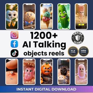 1200+ AI Talking Object Videos