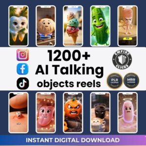 1200+ AI Talking Object Videos