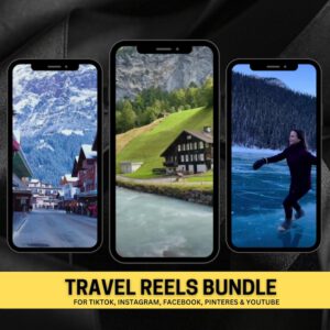600+ Faceless Travel Reels Bundle