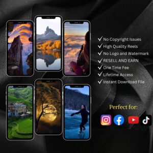 600+ Faceless Travel Reels Bundle