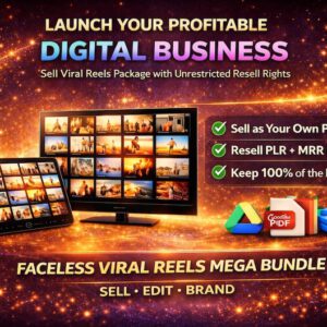 250,000+ Viral Reels Mega Bundle (PLR/MRR)
